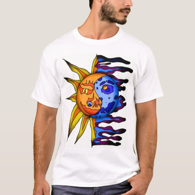 T-shirt Sun Ying Yang 2 (Devant)