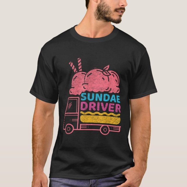 T-shirt Sundae Driver Weed Strain  (Devant)