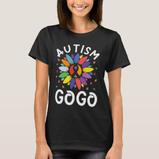 T-shirt Sunflower Autism Awareness Day Matching Family Aut
