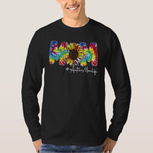 T-shirt Sunflower Autistic Maman Sensibilisation sur l'aut
