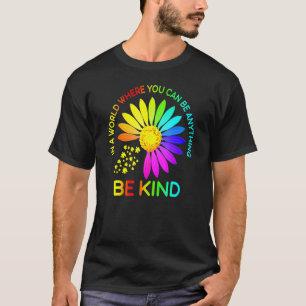 T-shirt Sunflower Be Kind Puzzle Support Sensibilisation s