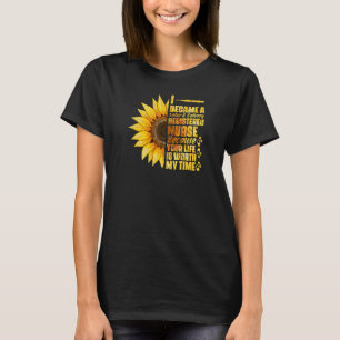 T-shirt Sunflower Np Infirmière Médicale Devient Un Pract