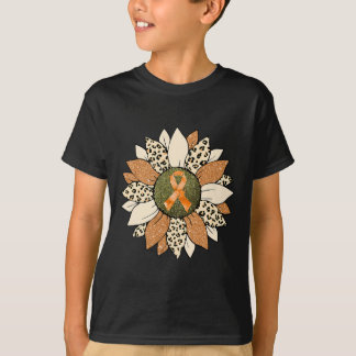 T-shirt Sunflower Orange Crps Sensibilisation Femmes Guerr