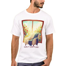 Sunlit Sanctuaire Vibrant Sunbeam Comfort Tee