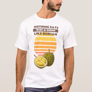 T-shirt Sunrise & Durian : Une odeur pour réveiller le mon