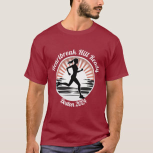 T-shirt Sunrise Stride, Marathon de Boston