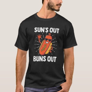 T-shirt Sun's Out balance Hot Dog Costume