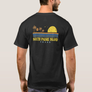 T-shirt Sunset à feuillage persistant South Padre Island B