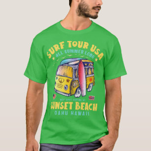 T-shirt Sunset Beach Oahu Hawaii