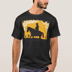 T-shirt Sunset Cowboy