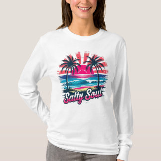 T-shirt Sunset Palm Dream