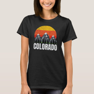 T-shirt Sunset Retro Colorado