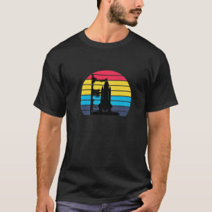 T-shirt Sunset Space Shuttle Pad Lance Moonport S
