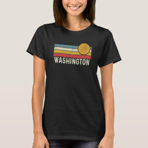 T-shirt Sunset Summer Retro Style des années 80 vintage Wa