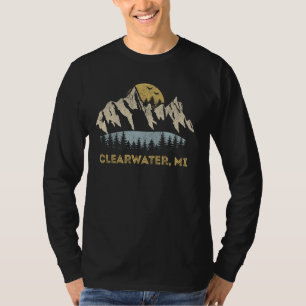 T-shirt Sunset Sunrise de Clearwater Michigan Mountain MI