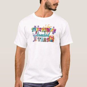 T-shirt Sunshine & Thés Chargés Colorful Summer Vibes Tea