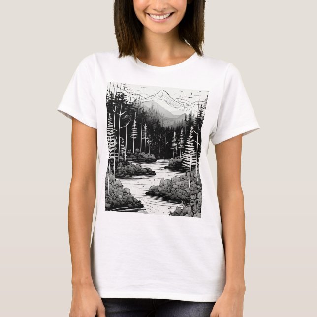 T-shirt Sunshine Vibes Tee - Embrassez le bon temps (Devant)