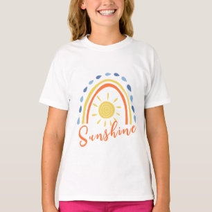 T-shirt Sunshine Vibrant Rainbow Tee, été unique