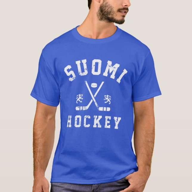 T-shirt Suomi Hockey sur glace  (Devant)