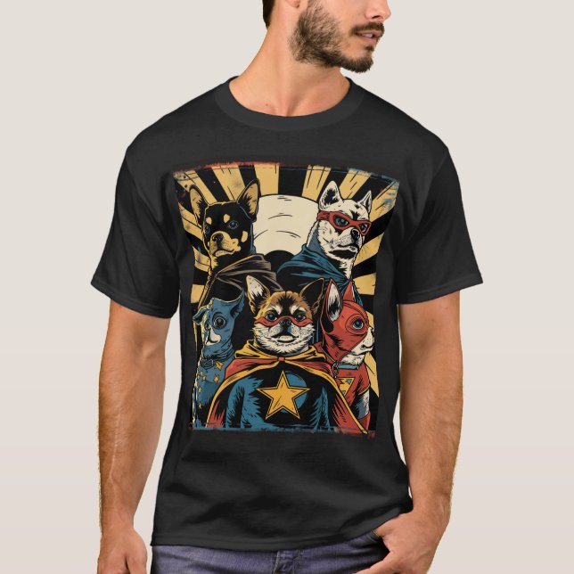 T-shirt Sup-Animaux (Devant)