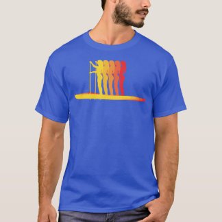 T-shirt SUP Montez Paddle Boarding Paddle Sur Sunset Desi