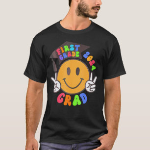 T-shirt Super 1ère année Diplômée Happy Face Graduation 20