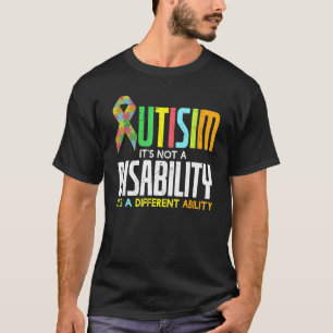 T-shirt Super Autisme Pas de Handicap Juste une Autre Capa