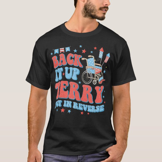 T-shirt Super Back Up Terry Placez-Le Dans Le Feu Inverse  (Devant)