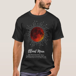 T-shirt Super Blood Moon 2021