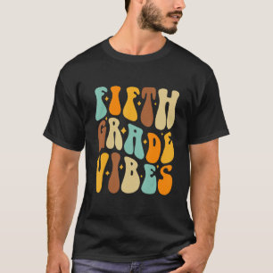 T-shirt Super Bonjour Vibes de cinquième année Retro Ensei