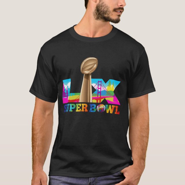 T-shirt Super Bowl 2026 (Devant)