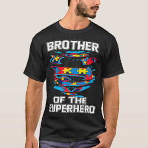 T-shirt Super Brother Autistic Awareness Cadeaux Enfants S