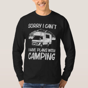 T-shirt Super Camping Pour Hommes Femmes Campeur Randonnée