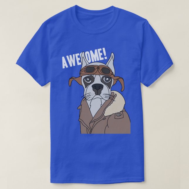 T-shirt Super chien pilote (Design devant)