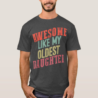 T-shirt Super comme ma fille aînée