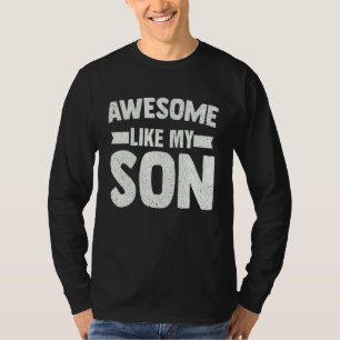 T-shirt Super Comme Mon Fils Fête des pères