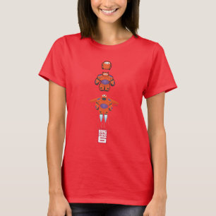 T-shirt Super costume Baymax Orange