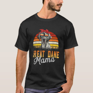T-shirt Super Dane Mama Meilleure Grande Dane Maman Ever M