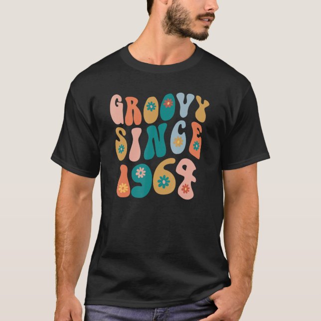 T-shirt Super depuis 1964 58e anniversaire Hippie Style 58 (Devant)