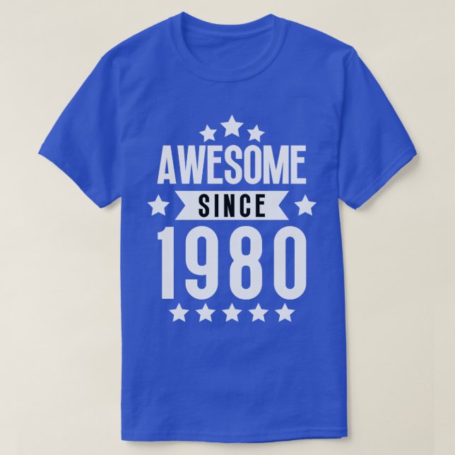 T-shirt Super depuis 1980 (Design devant)