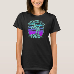 T-shirt Super depuis 1980 Vaporwave