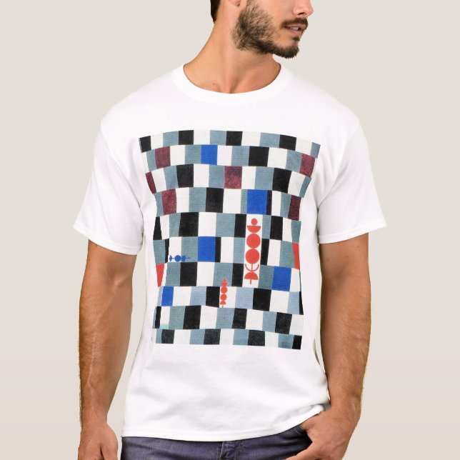T-shirt Super échecs, Paul Klee (Devant)