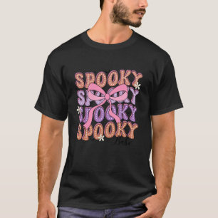 T-shirt Super Éffrayant Babe Coquette Bow Cute Halloween C