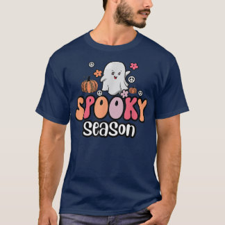 T-shirt Super Fantôme saison Éffrayante Funky Retro Hallow