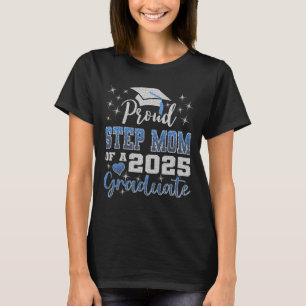 T-shirt Super Fier Step Maman De 2025 Graduate Awesome Fam