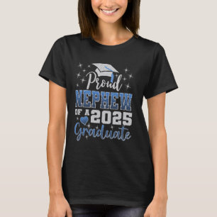 T-shirt Super fière Nephew de 2025 Graduate Awesome Famill