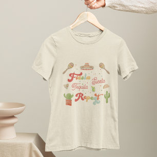 T-shirt Super Fiesta Siesta Tequila Répète Bachelorette