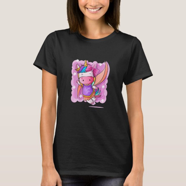 T-shirt Super fille de Unicorn (Devant)