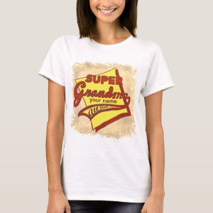 T-shirt Super grand-mère