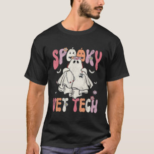 T-shirt Super Halloween Éffrayant vétérinaire technologie 